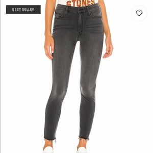 Mother Looker Ankle Fray Jeans